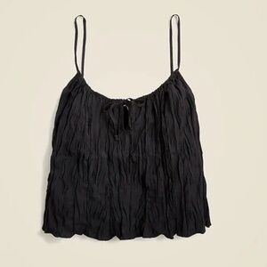 NWOT J. Crew Crinkled Tank Top